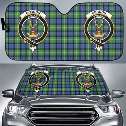 Scottish Gordon Old Ancient Clan Tartan Crest Tartan Car Sun Shade Scottish Plaid Tartan Plaid - ScotsTee - scotstee.com