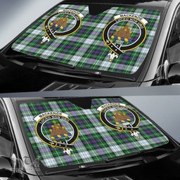 Scottish MacKenzie Dress Modern Clan Tartan Crest Tartan Car Sun Shade Scottish Plaid Tartan Plaid - ScotsTee - scotstee.com