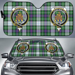 Scottish MacKenzie Dress Modern Clan Tartan Crest Tartan Car Sun Shade Scottish Plaid Tartan Plaid - ScotsTee - scotstee.com