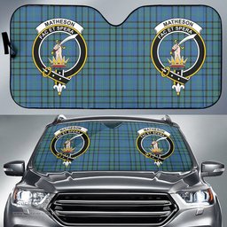 Scottish Matheson Hunting Ancient Clan Tartan Crest Tartan Car Sun Shade Scottish Plaid Tartan Plaid - ScotsTee - scotstee.com