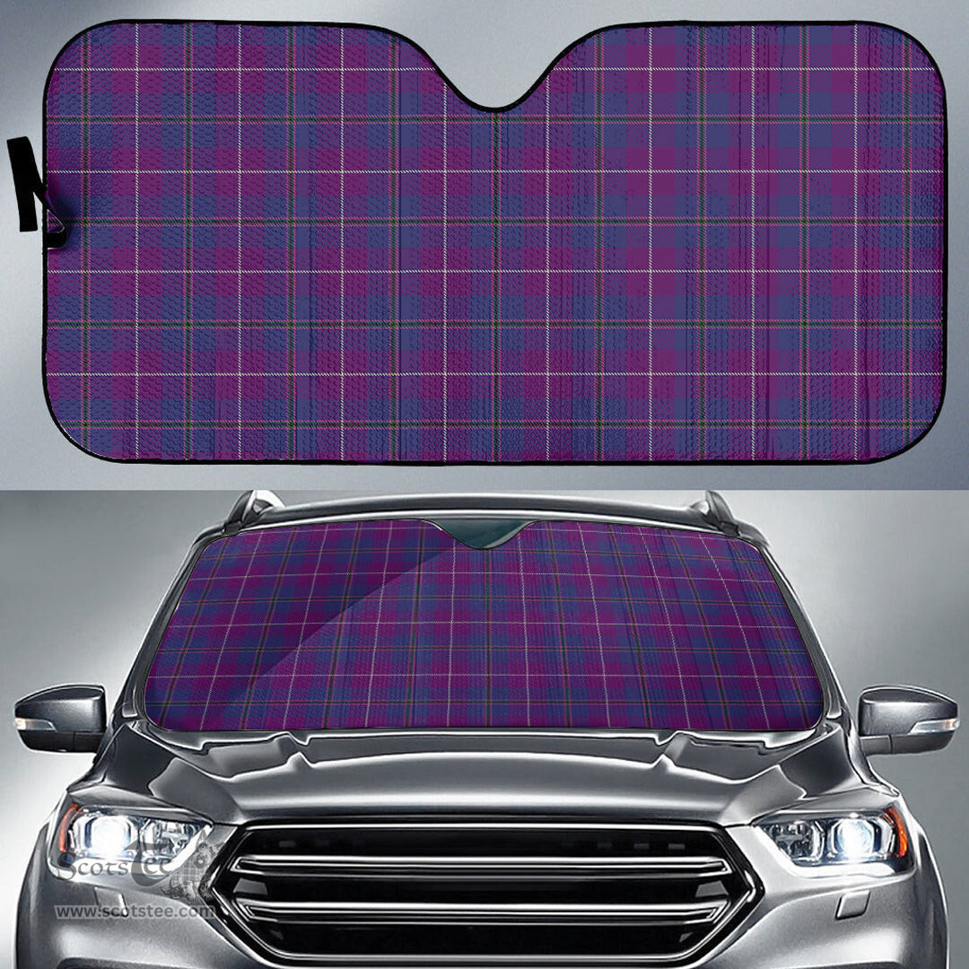 Scottish Pride of Glencoe Tartan Car Sun Shade Scottish Plaid Tartan Plaid - ScotsTee - scotstee.com