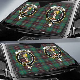 Scottish Chisholm Hunting Ancient Clan Tartan Crest Tartan Car Sun Shade Scottish Plaid Tartan Plaid - ScotsTee - scotstee.com