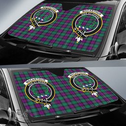 Scottish MacArthur Milton Clan Tartan Crest Tartan Car Sun Shade Scottish Plaid Tartan Plaid - ScotsTee - scotstee.com