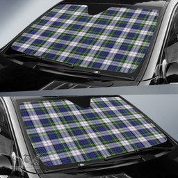 Scottish Gordon Dress Modern Tartan Car Sun Shade Scottish Plaid Tartan Plaid - ScotsTee - scotstee.com
