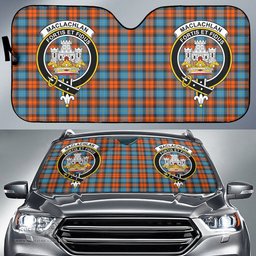 Scottish MacLachlan Ancient Clan Tartan Crest Tartan Car Sun Shade Scottish Plaid Tartan Plaid - ScotsTee - scotstee.com