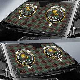 Scottish Buchan Ancient Clan Tartan Crest Tartan Car Sun Shade Scottish Plaid Tartan Plaid - ScotsTee - scotstee.com