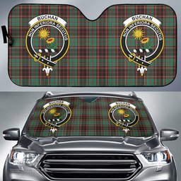 Scottish Buchan Ancient Clan Tartan Crest Tartan Car Sun Shade Scottish Plaid Tartan Plaid - ScotsTee - scotstee.com