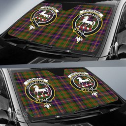 Scottish Cochrane Modern Clan Tartan Crest Tartan Car Sun Shade Scottish Plaid Tartan Plaid - ScotsTee - scotstee.com