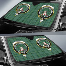 Scottish Ross Hunting Ancient Clan Tartan Crest Tartan Car Sun Shade Scottish Plaid Tartan Plaid - ScotsTee - scotstee.com