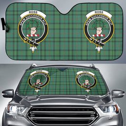 Scottish Ross Hunting Ancient Clan Tartan Crest Tartan Car Sun Shade Scottish Plaid Tartan Plaid - ScotsTee - scotstee.com