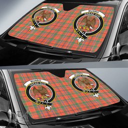 Scottish Munro Ancient Clan Tartan Crest Tartan Car Sun Shade Scottish Plaid Tartan Plaid - ScotsTee - scotstee.com