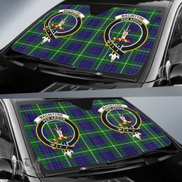 Scottish MacIntyre Hunting Modern Clan Tartan Crest Tartan Car Sun Shade Scottish Plaid Tartan Plaid - ScotsTee - scotstee.com