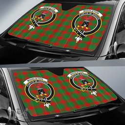 Scottish Middleton Modern Clan Tartan Crest Tartan Car Sun Shade Scottish Plaid Tartan Plaid - ScotsTee - scotstee.com