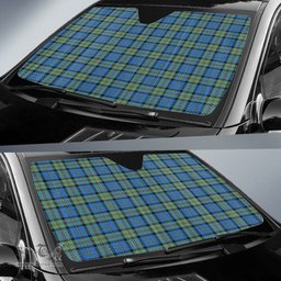 Scottish MacLeod of Harris Ancient Tartan Car Sun Shade Scottish Plaid Tartan Plaid - ScotsTee - scotstee.com