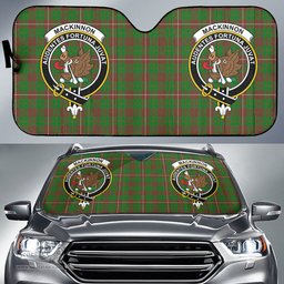 Scottish MacKinnon Hunting Modern Clan Tartan Crest Tartan Car Sun Shade Scottish Plaid Tartan Plaid - ScotsTee - scotstee.com