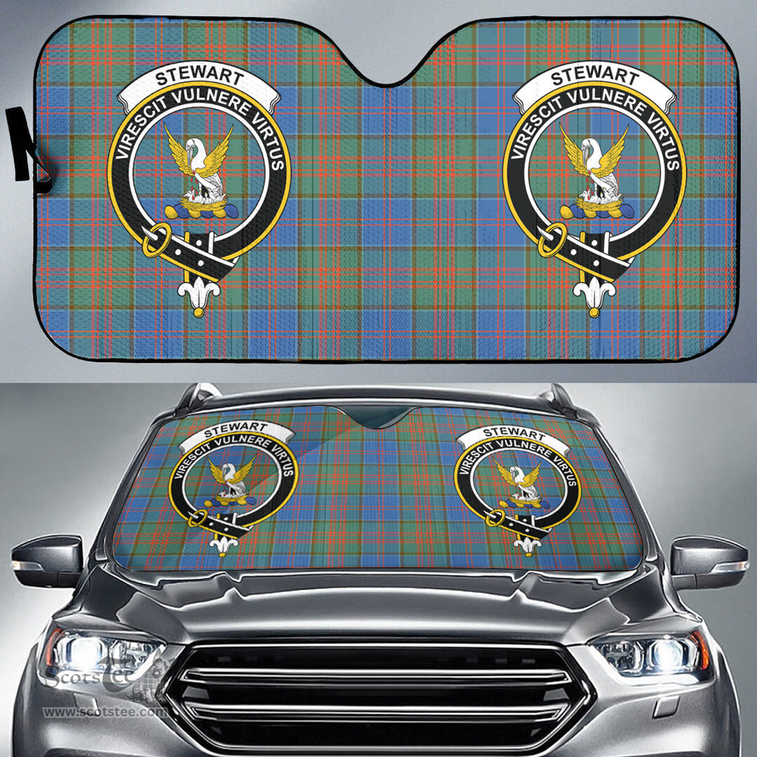 Scottish Stewart of Appin Hunting Ancient Clan Tartan Crest Tartan Car Sun Shade Scottish Plaid Tartan Plaid - ScotsTee - scotstee.com