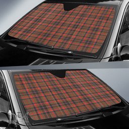 Scottish Cumming Hunting Weathered Tartan Car Sun Shade Scottish Plaid Tartan Plaid - ScotsTee - scotstee.com