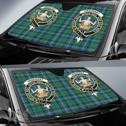 Scottish Urquhart Ancient Clan Tartan Crest Tartan Car Sun Shade Scottish Plaid Tartan Plaid - ScotsTee - scotstee.com