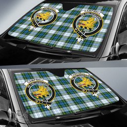 Scottish Campbell Dress Clan Tartan Crest Tartan Car Sun Shade Scottish Plaid Tartan Plaid - ScotsTee - scotstee.com