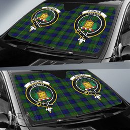 Scottish Dundas Modern Clan Tartan Crest Tartan Car Sun Shade Scottish Plaid Tartan Plaid - ScotsTee - scotstee.com