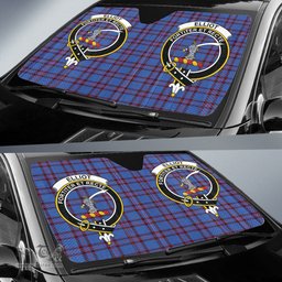 Scottish Elliot Modern Clan Tartan Crest Tartan Car Sun Shade Scottish Plaid Tartan Plaid - ScotsTee - scotstee.com