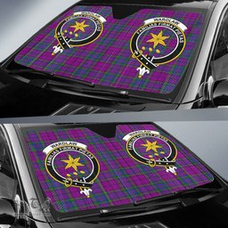 Scottish Wardlaw Modern Clan Tartan Crest Tartan Car Sun Shade Scottish Plaid Tartan Plaid - ScotsTee - scotstee.com