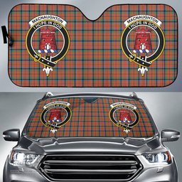 Scottish MacNaughton Ancient Clan Tartan Crest Tartan Car Sun Shade Scottish Plaid Tartan Plaid - ScotsTee - scotstee.com