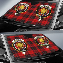 Scottish MacLeod of Raasay Clan Tartan Crest Tartan Car Sun Shade Scottish Plaid Tartan Plaid - ScotsTee - scotstee.com