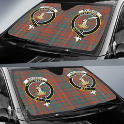Scottish Matheson Ancient Clan Tartan Crest Tartan Car Sun Shade Scottish Plaid Tartan Plaid - ScotsTee - scotstee.com