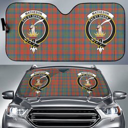 Scottish Matheson Ancient Clan Tartan Crest Tartan Car Sun Shade Scottish Plaid Tartan Plaid - ScotsTee - scotstee.com