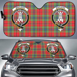 Scottish MacLean of Duart Modern Clan Tartan Crest Tartan Car Sun Shade Scottish Plaid Tartan Plaid - ScotsTee - scotstee.com