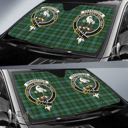 Scottish Cranstoun Clan Tartan Crest Tartan Car Sun Shade Scottish Plaid Tartan Plaid - ScotsTee - scotstee.com