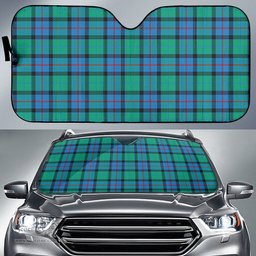 Scottish Flower Of Scotland Tartan Car Sun Shade Scottish Plaid Tartan Plaid - ScotsTee - scotstee.com