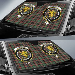 Scottish Cumming Hunting Ancient Clan Tartan Crest Tartan Car Sun Shade Scottish Plaid Tartan Plaid - ScotsTee - scotstee.com
