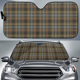 Scottish Stewart Hunting Weathered Tartan Car Sun Shade Scottish Plaid Tartan Plaid - ScotsTee - scotstee.com