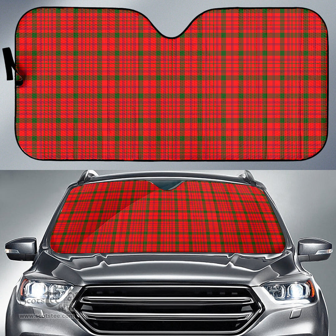Scottish MacDonnell of Keppoch Modern Tartan Car Sun Shade Scottish Plaid Tartan Plaid - ScotsTee - scotstee.com