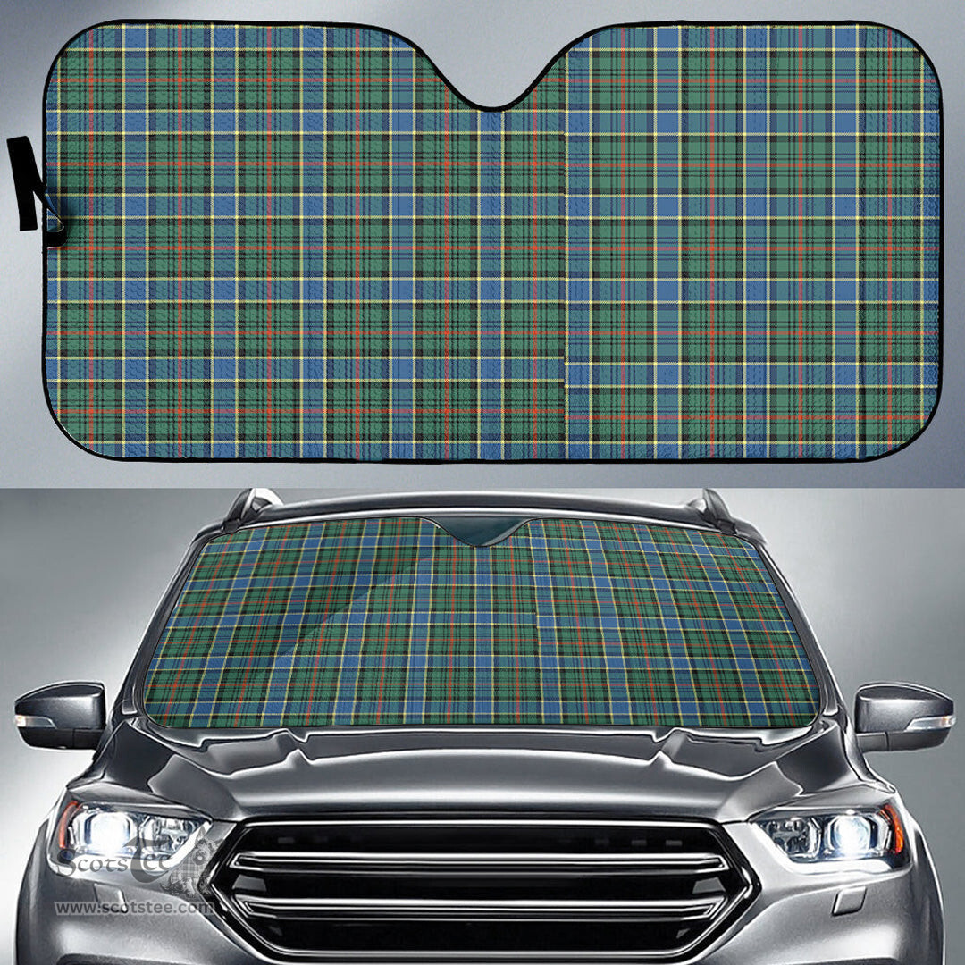 Scottish Ogilvie Hunting Ancient Tartan Car Sun Shade Scottish Plaid Tartan Plaid - ScotsTee - scotstee.com