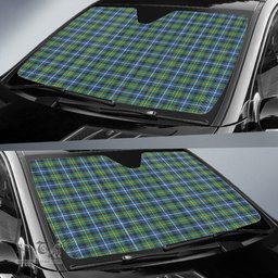 Scottish MacNeill of Barra Ancient Tartan Car Sun Shade Scottish Plaid Tartan Plaid - ScotsTee - scotstee.com