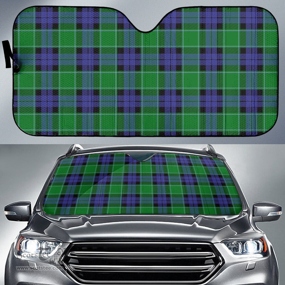 Scottish Graham of Menteith Modern Tartan Car Sun Shade Scottish Plaid Tartan Plaid - ScotsTee - scotstee.com
