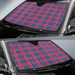 Scottish Graham of Menteith Red Tartan Car Sun Shade Scottish Plaid Tartan Plaid - ScotsTee - scotstee.com