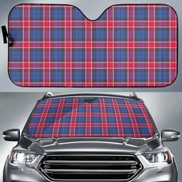 Scottish Graham of Menteith Red Tartan Car Sun Shade Scottish Plaid Tartan Plaid - ScotsTee - scotstee.com