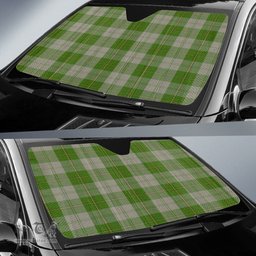 Scottish Cunningham Dress Green Dancers Tartan Car Sun Shade Scottish Plaid Tartan Plaid - ScotsTee - scotstee.com