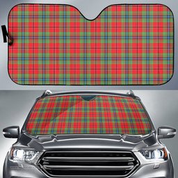 Scottish MacLean of Duart Modern Tartan Car Sun Shade Scottish Plaid Tartan Plaid - ScotsTee - scotstee.com
