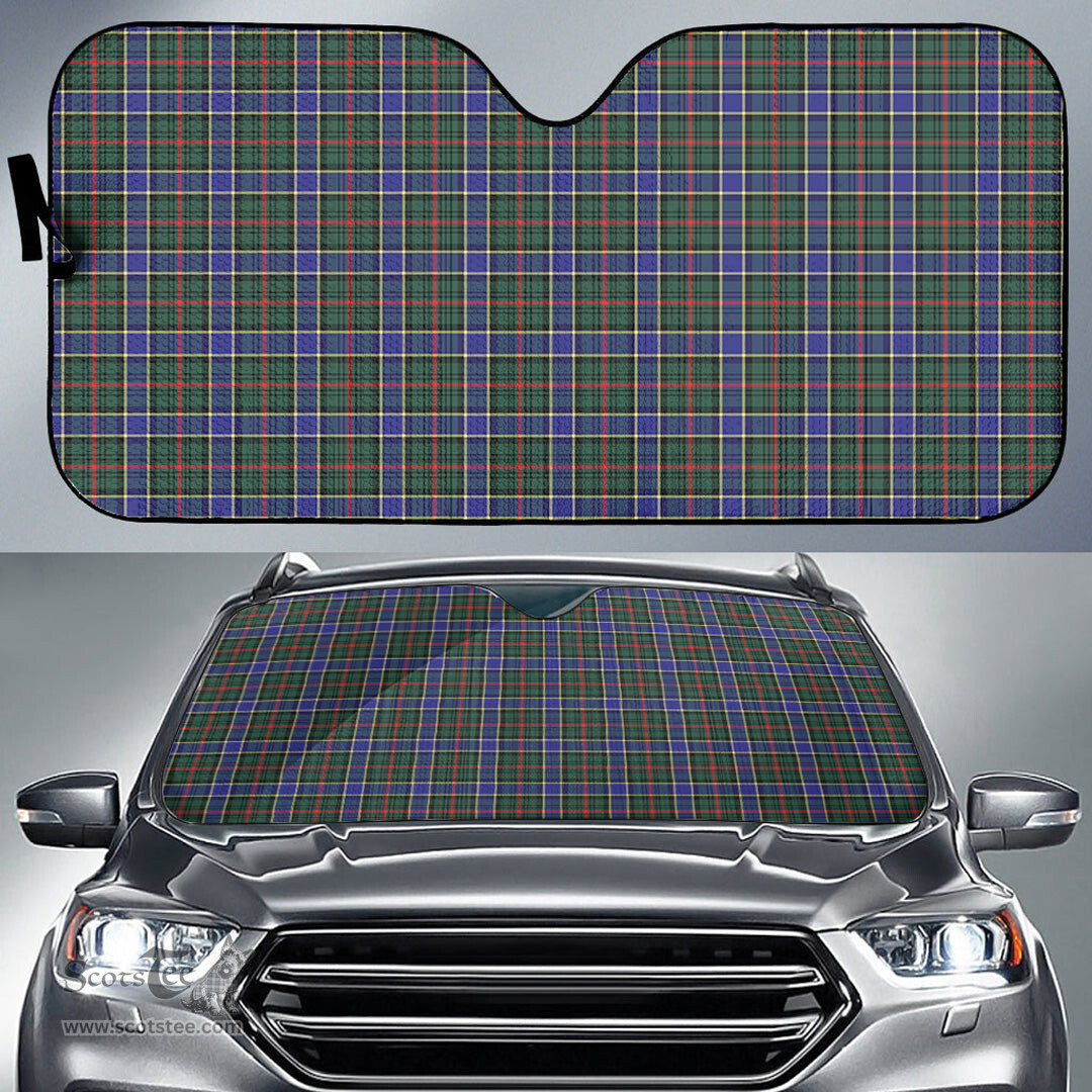 Scottish Ogilvie Hunting Modern Tartan Car Sun Shade Scottish Plaid Tartan Plaid - ScotsTee - scotstee.com