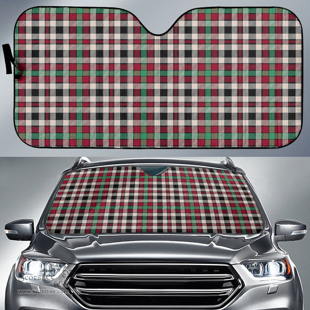 Scottish Borthwick Dress Ancient Tartan Car Sun Shade Scottish Plaid Tartan Plaid - ScotsTee - scotstee.com