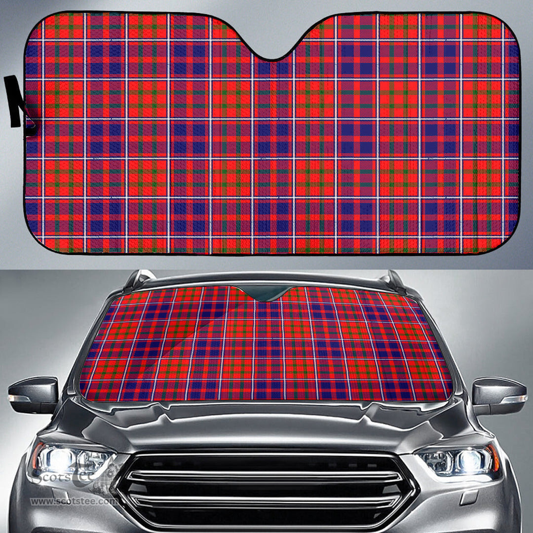Scottish Cameron of Lochiel Modern Tartan Car Sun Shade Scottish Plaid Tartan Plaid - ScotsTee - scotstee.com