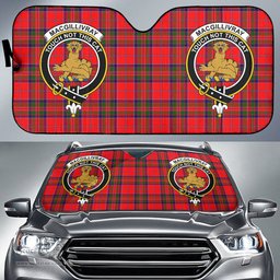 Scottish MacGillivray Modern Clan Tartan Crest Tartan Car Sun Shade Scottish Plaid Tartan Plaid - ScotsTee - scotstee.com