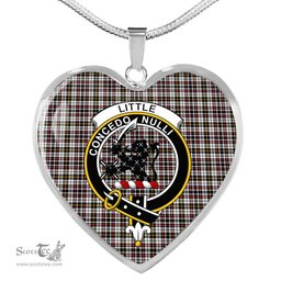 Little Arisaid Scottish Clan Heart Necklacemother's day gifts, gifts for mom, best gift for girlfriend, Tartan Heart Necklace Jewelry, Gold Heart Necklace, Silver Heart Necklace, Plaid Heart Necklace