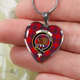 Leslie Modern Scottish Clan Heart Necklacemother's day gifts, gifts for mom, best gift for girlfriend, Tartan Heart Necklace Jewelry, Gold Heart Necklace, Silver Heart Necklace, Plaid Heart Necklace
