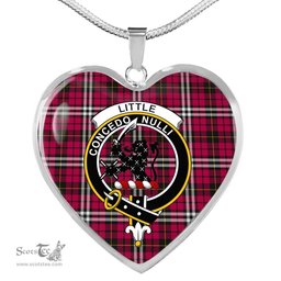 Little Scottish Clan Heart Necklacemother's day gifts, gifts for mom, best gift for girlfriend, Tartan Heart Necklace Jewelry, Gold Heart Necklace, Silver Heart Necklace, Plaid Heart Necklace